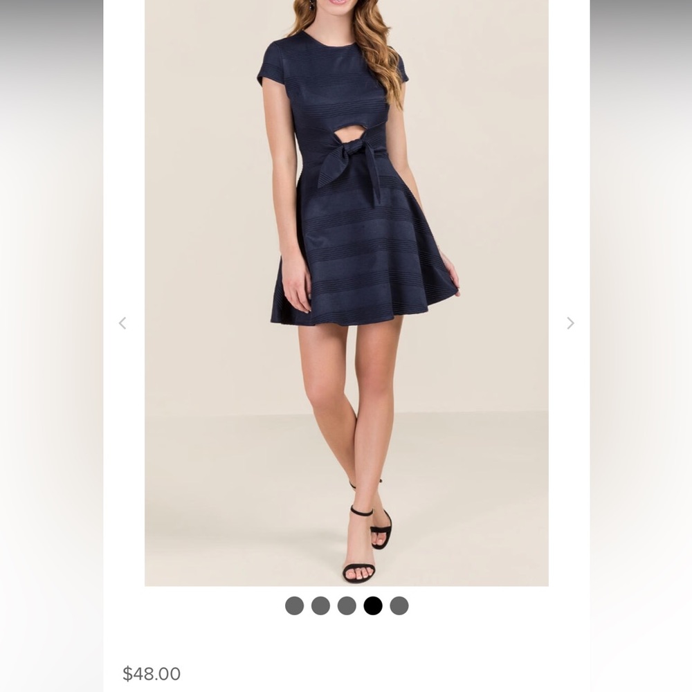 Cut out a line dress, like new!